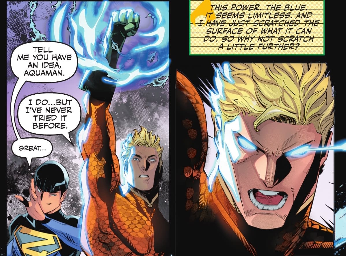 Aquaman, Superboy, Supergirl & Firestorm In The Wake Of KO (Spoilers)