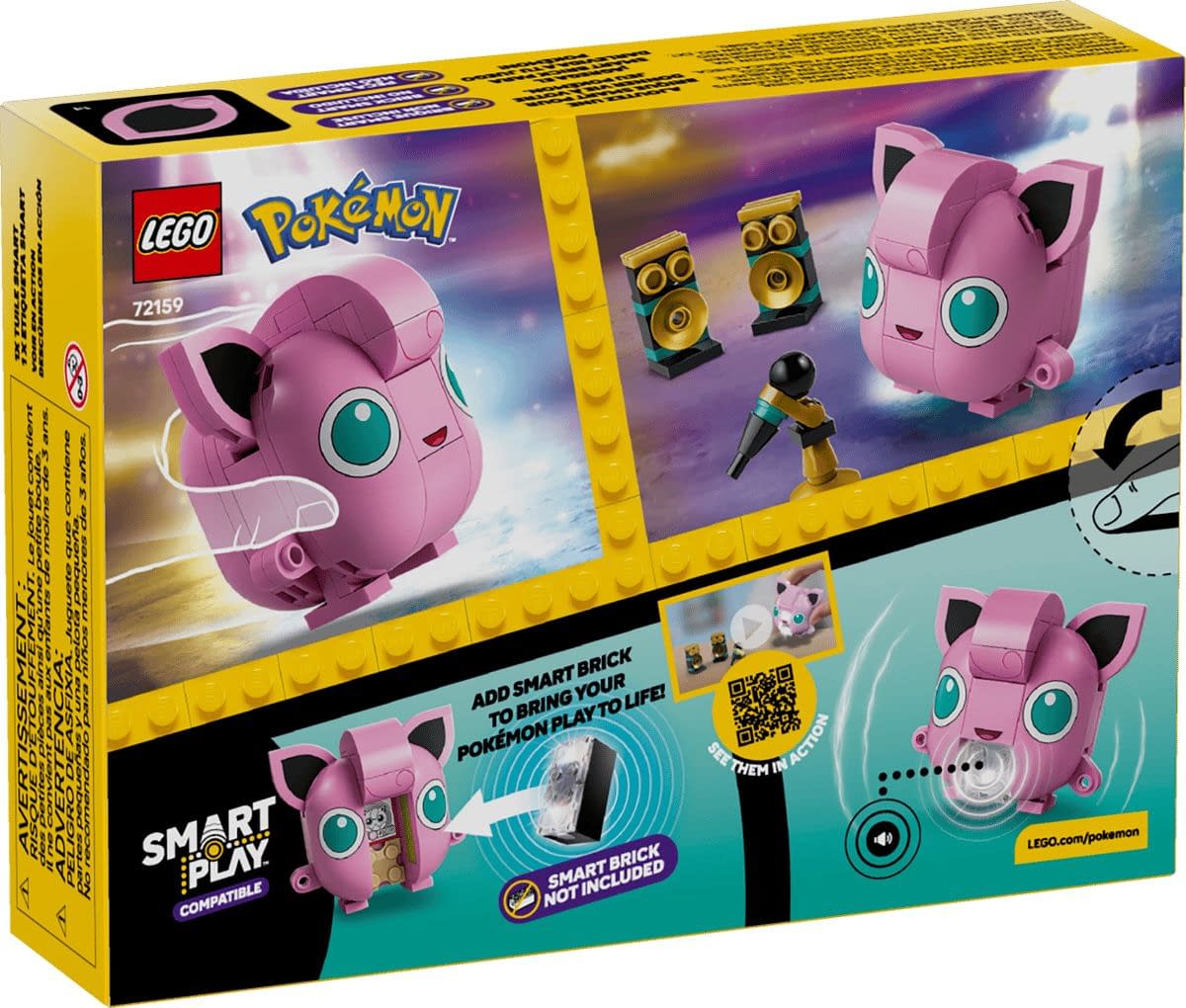 Jigglypuff Puts on a Concert with New LEGO Pokémon SMART Play Set