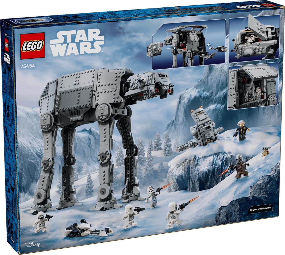 LEGO Unveils New The Mandalorian & Grogu Imperial Remnant AT-AT