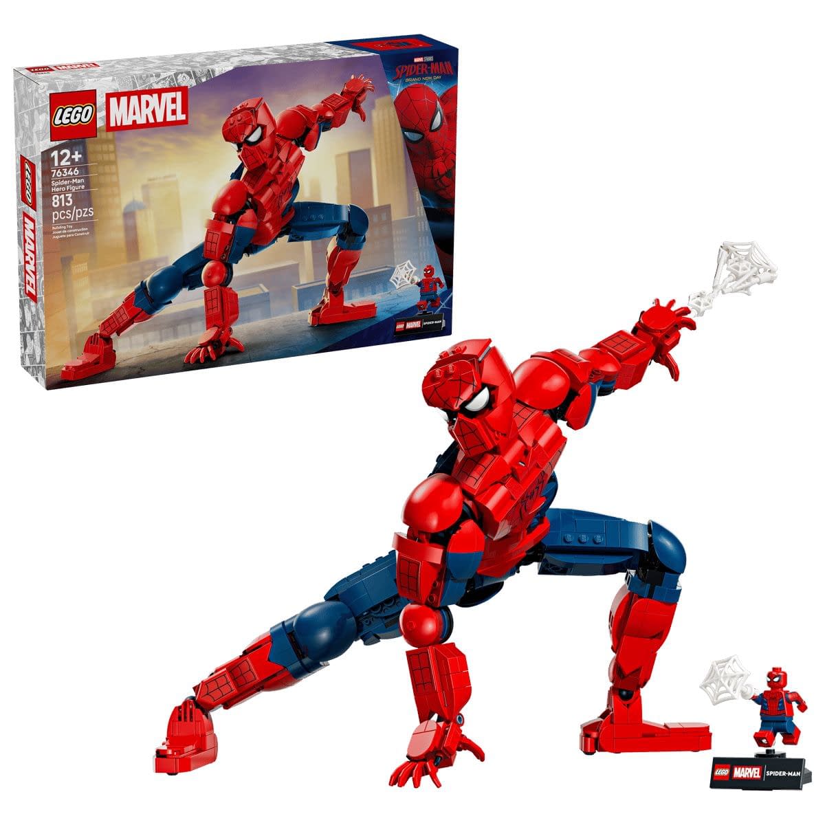 Build Your Own Spider-Man with LEGO's Newest Hero Figure Set
