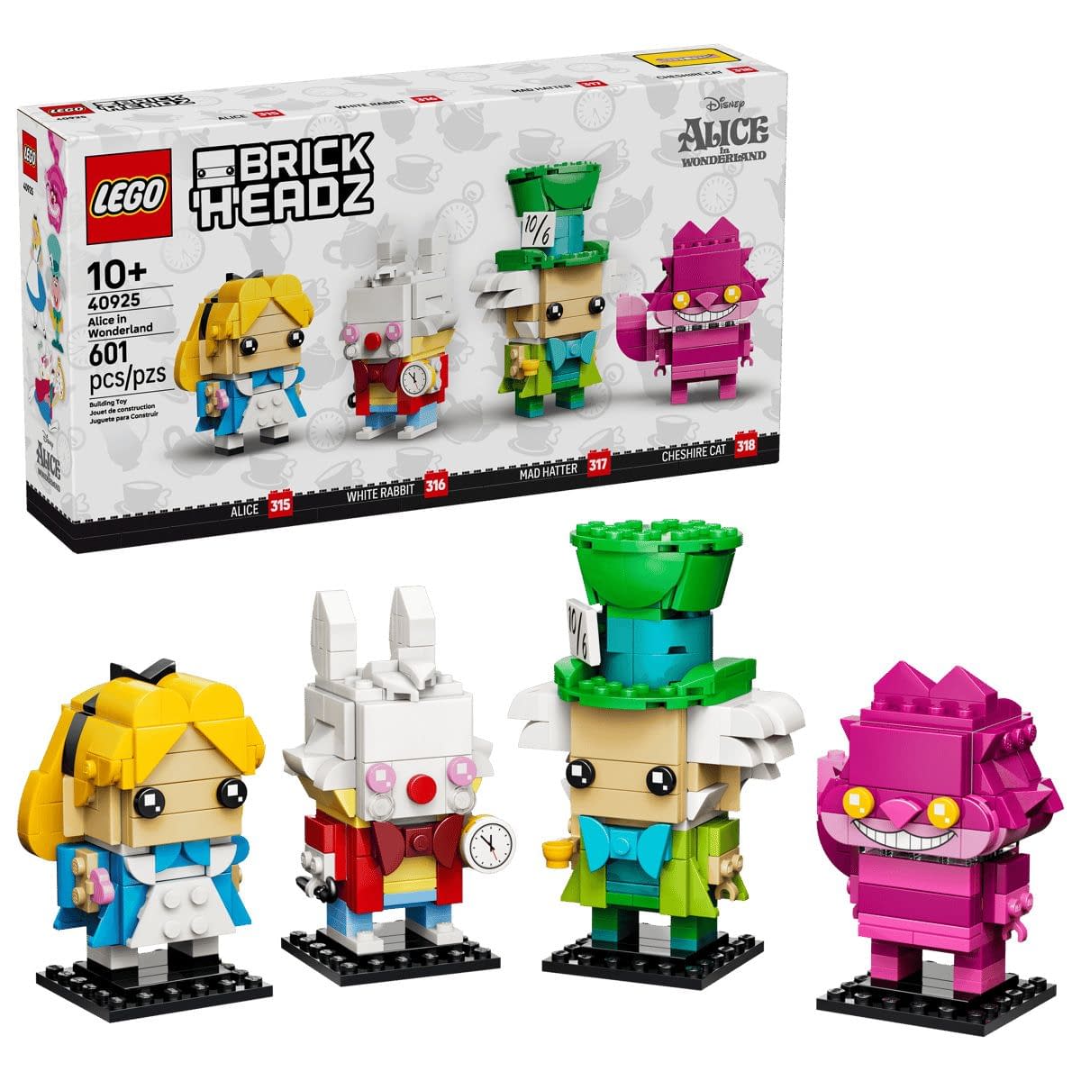 Go Down the Rabbit Hole with Alice in Wonderland and LEGO BrickHeadz