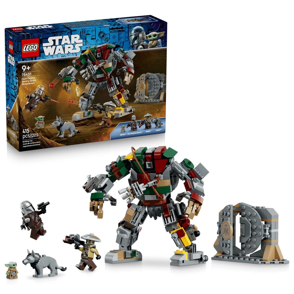 It's A Hutt Palace Showdown with New LEGO The Mandalorian Set