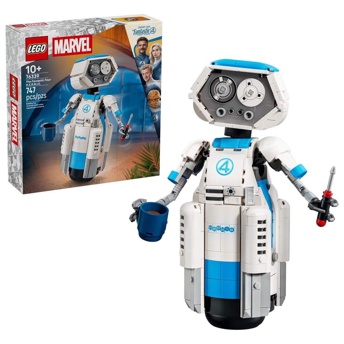 Marvel Studios The Fantastic Four H.E.R.B.I.E. Comes to LEGO
