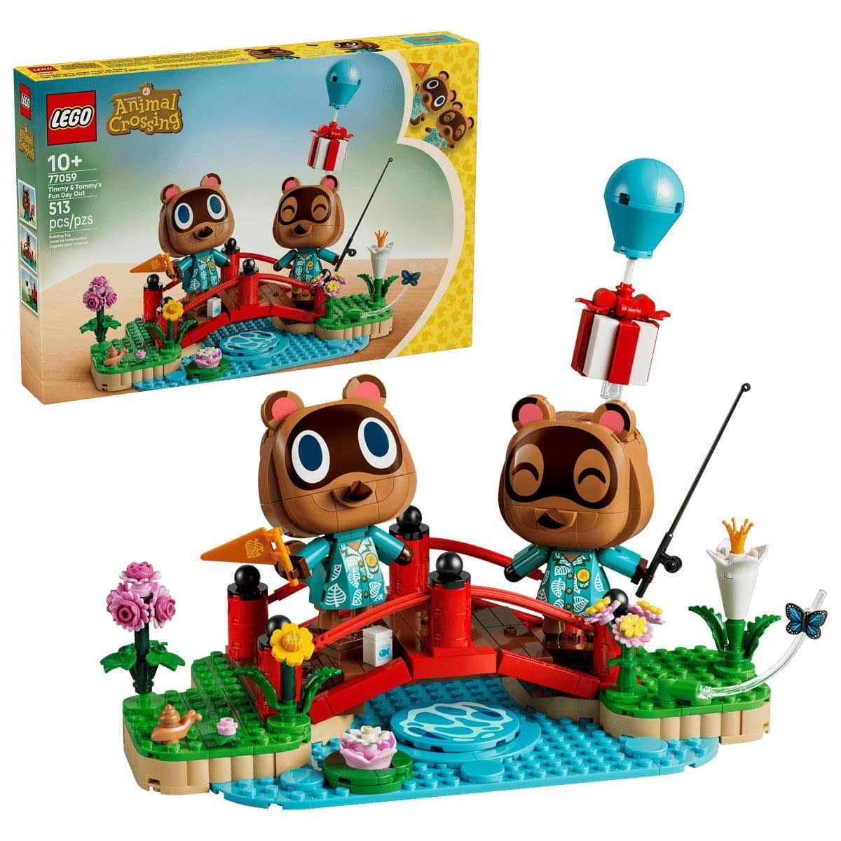 LEGO Unveils New Animal Crossing Timmy & Tommy Diorama Set