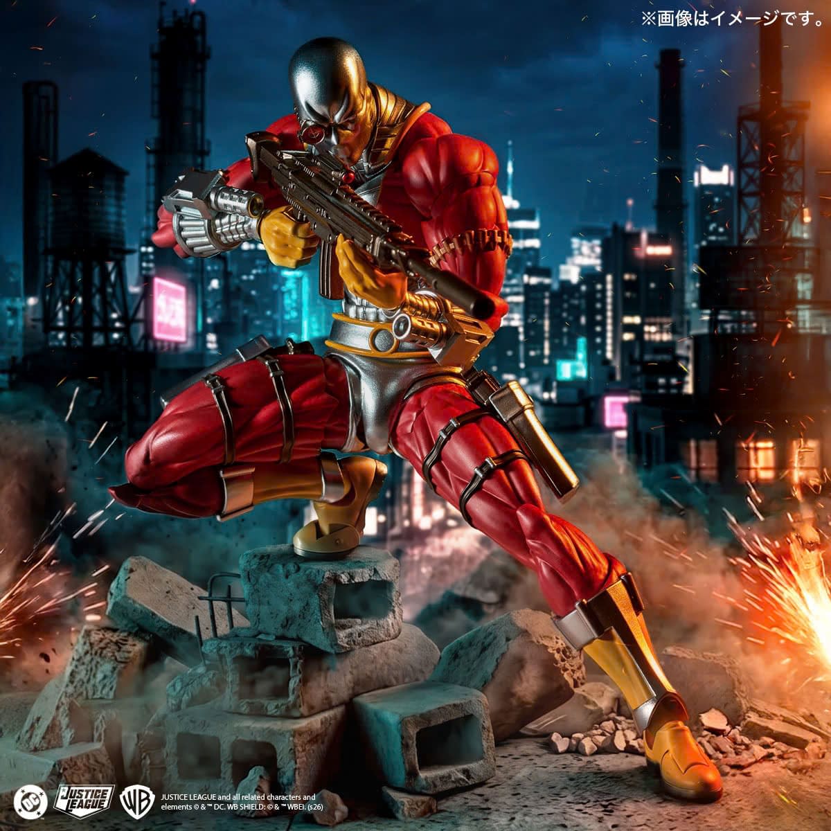 DC Comics Deadshot Amazing Yamaguchi Revoltech Arrives from Kaiyodo
