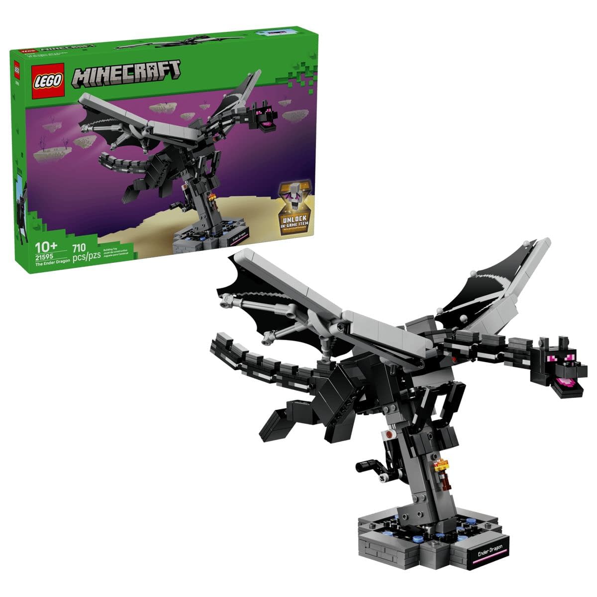 LEGO Summons the Minecraft's The Ender Dragon with New Set