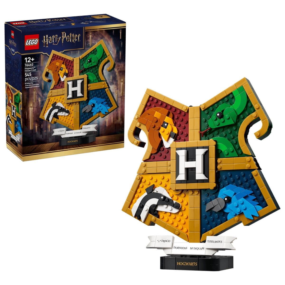 LEGO Brings the Magic with Harry Potter Hogwarts House Crest Set