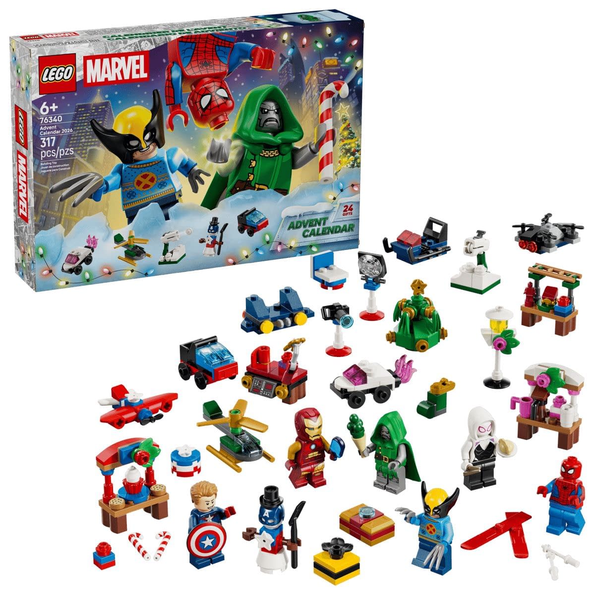 It's A Doctor Doom Christmas with LEGO's 2026 Marvel Calendar