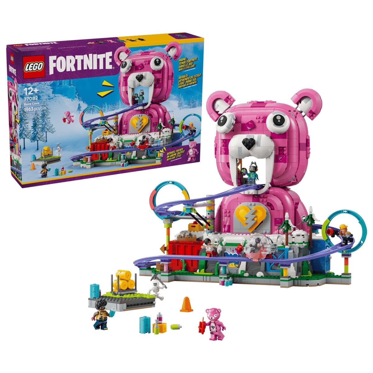 Take the Battle to the Rave Cave with LEGO's Latest Fortnite Set