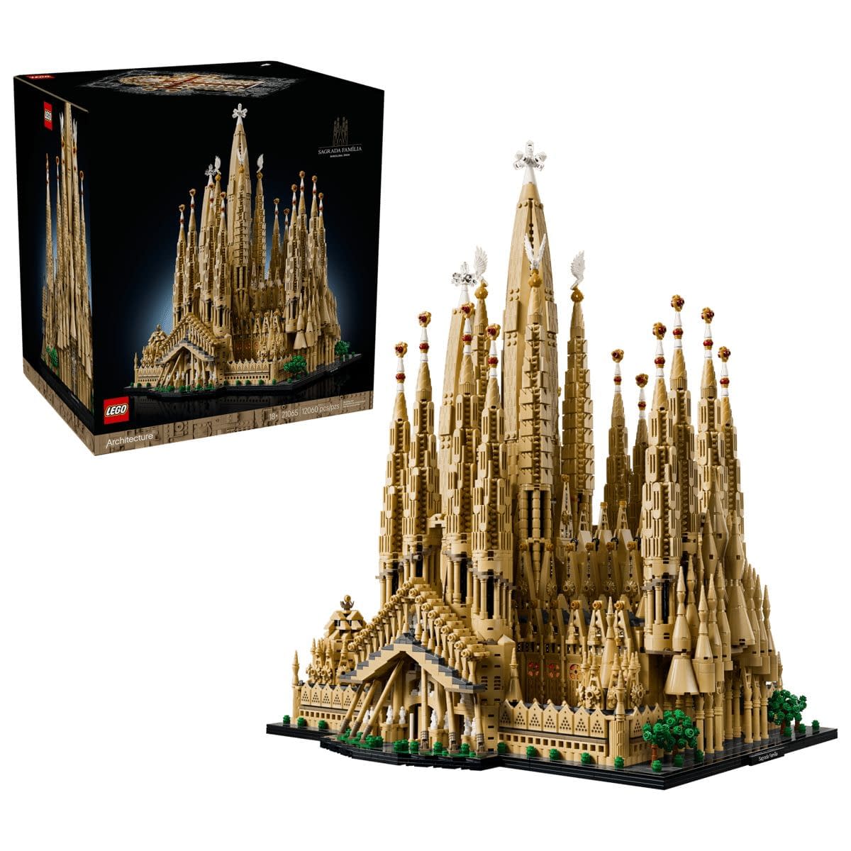 New LEGO Architecture Sagrada Família Set Revealed with 12,000 Pieces