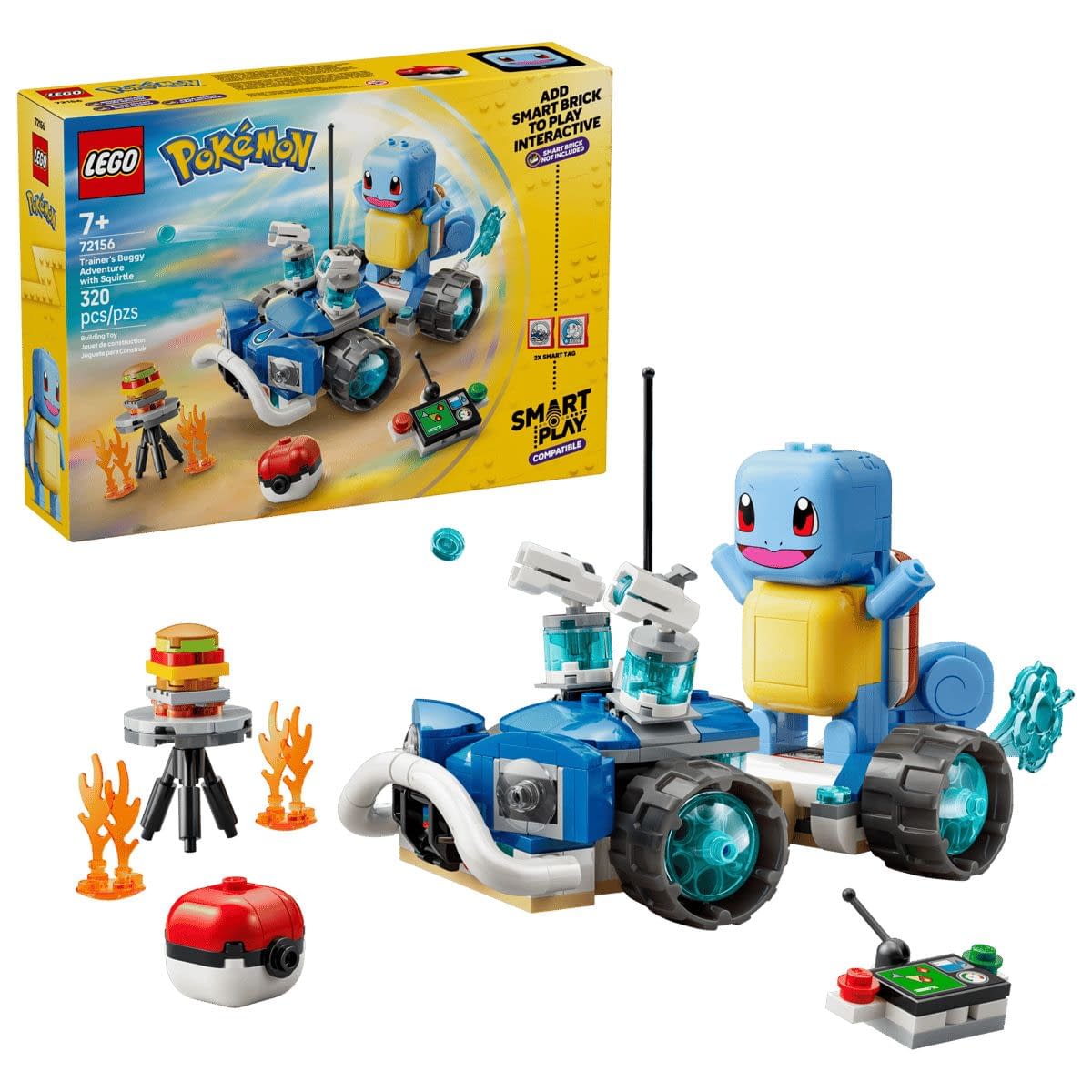Squirtle Joins LEGO's Newest Collection of Pokémon SMART Play Set