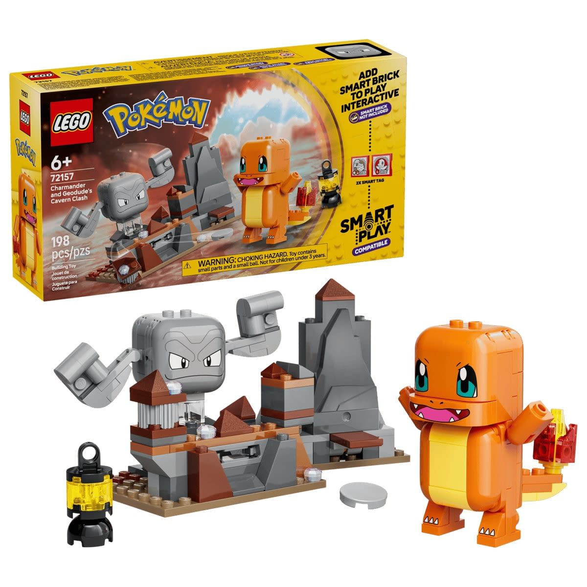 New LEGO Pokémon Charmander and Geodude Set Coming Soon