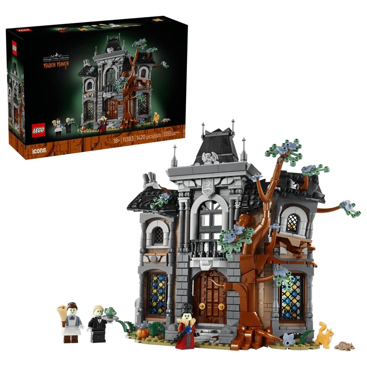 The Haunting of Mayor Manor Arrives with LEGO's Newest Collection