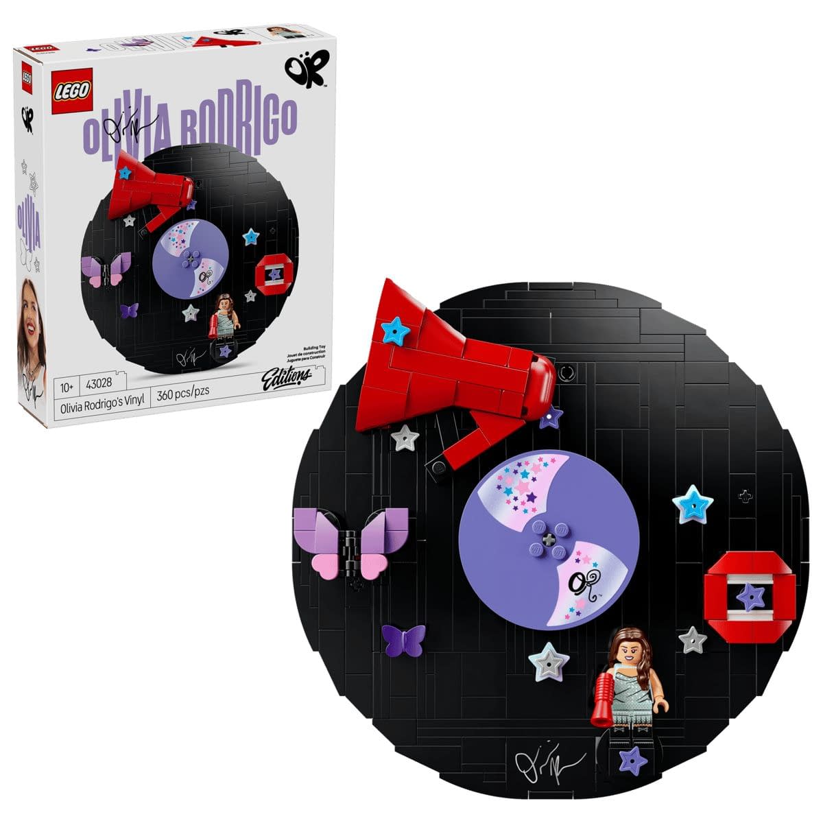 Build Your Own Olivia Rodrigo's Vinyl with LEGO's Newest Music Set