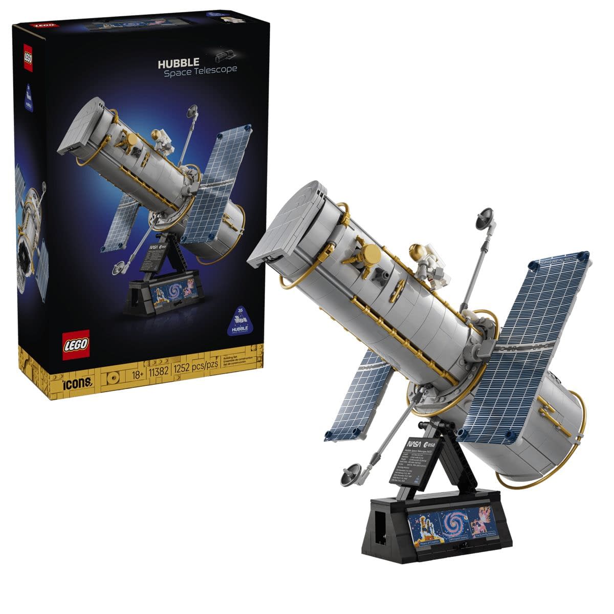 See the Stars with the Brand-New Hubble Space Telescope LEGO Set