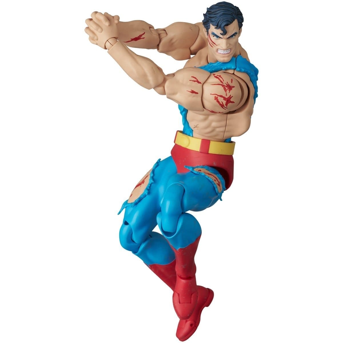 New Death of Superman (Battle Damaged) MAFEX Figure Revealed
