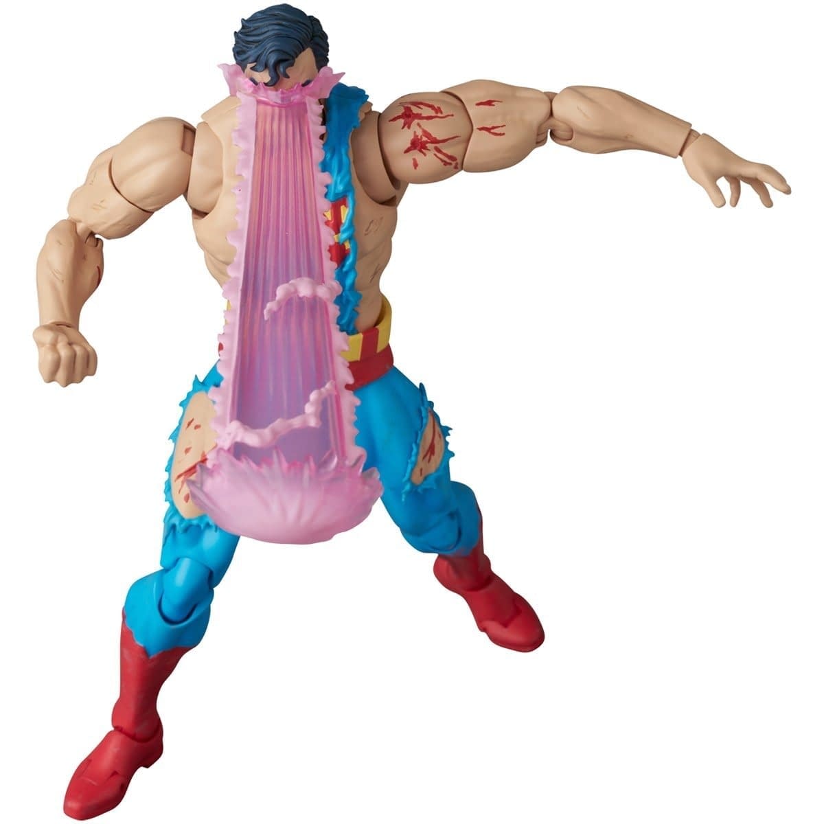 New Death of Superman (Battle Damaged) MAFEX Figure Revealed