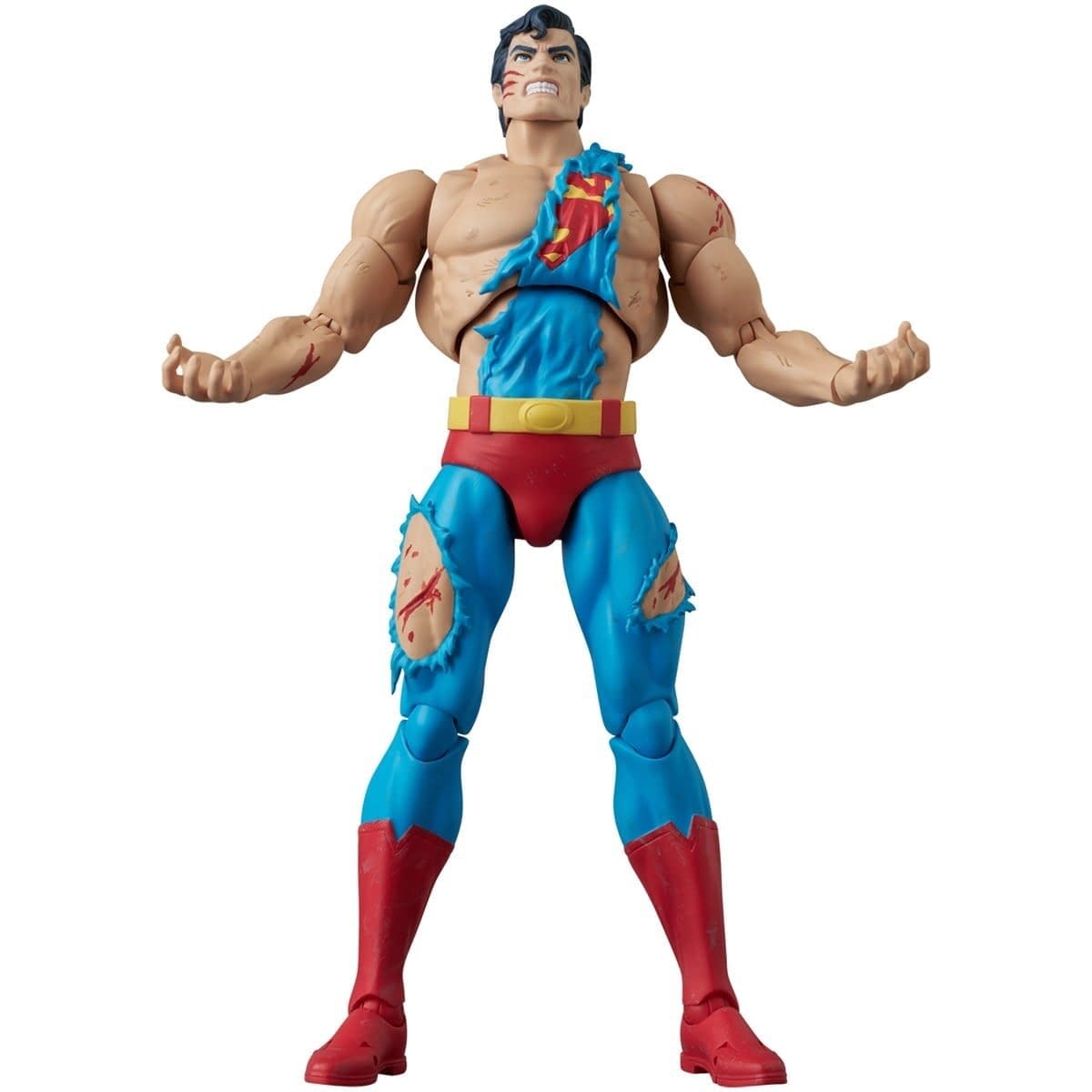 New Death of Superman (Battle Damaged) MAFEX Figure Revealed