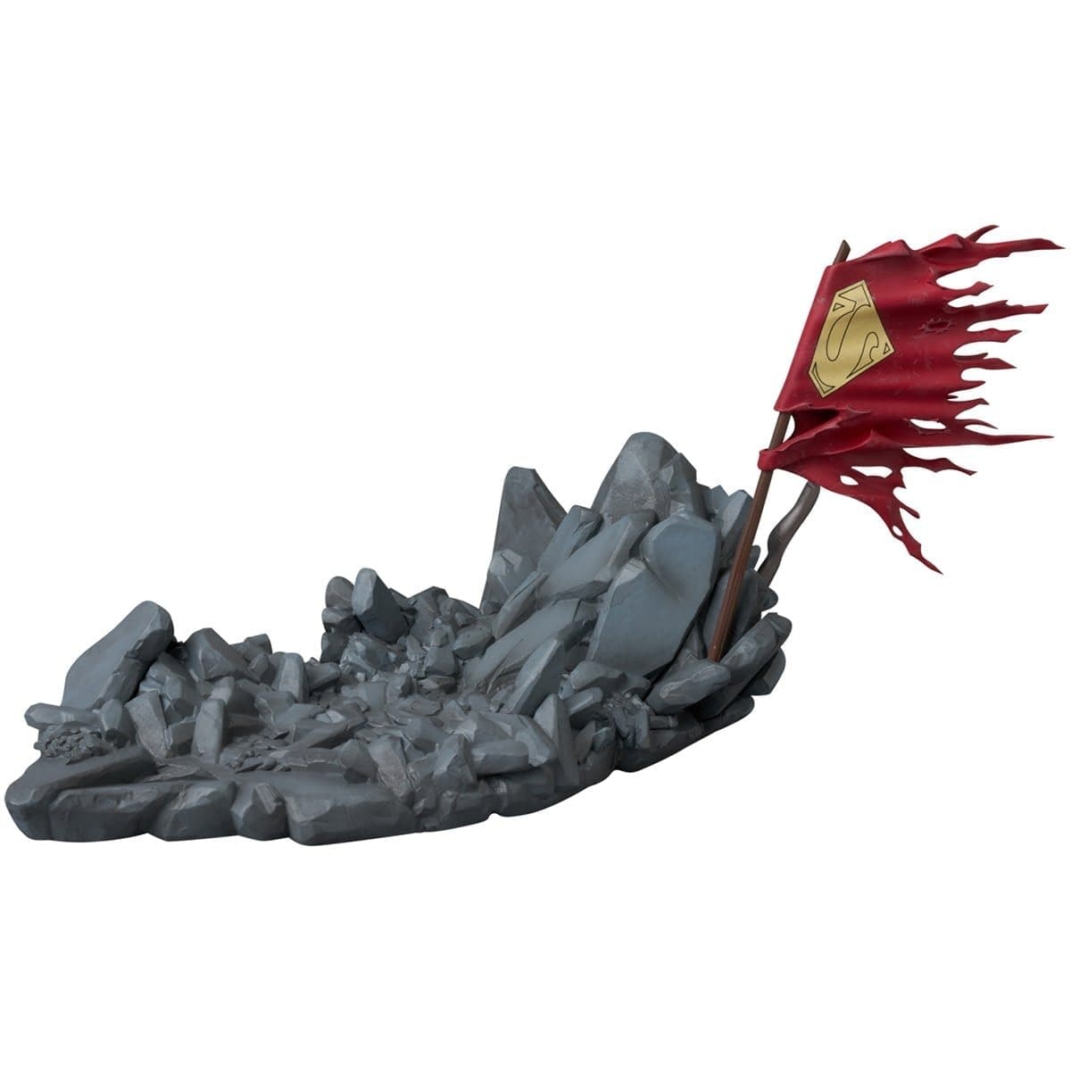 New Death of Superman (Battle Damaged) MAFEX Figure Revealed