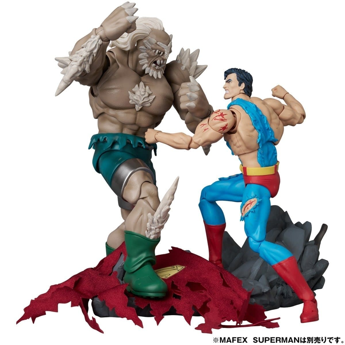 Medicom Unveils Death of Superman MAFEX No.325 Doomsday Figure