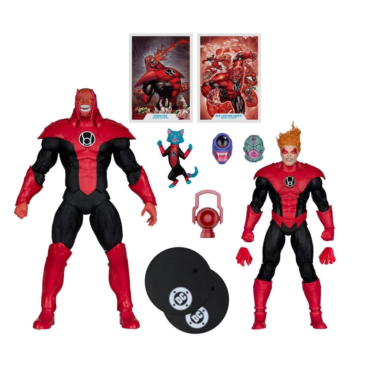 DC Comics Red Lantern Corps Lands at McFarlane Toys with New 2-Pack
