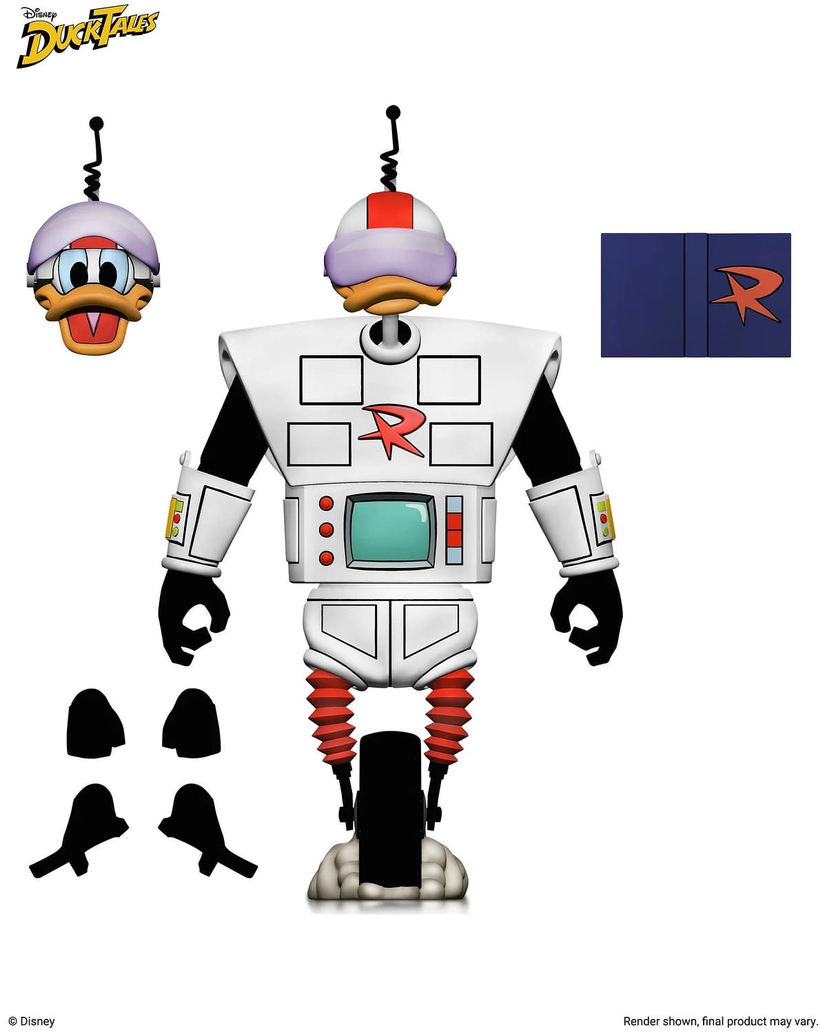 Ultimate Gizmoduck Saves the Day with NECA's New DuckTales Figure