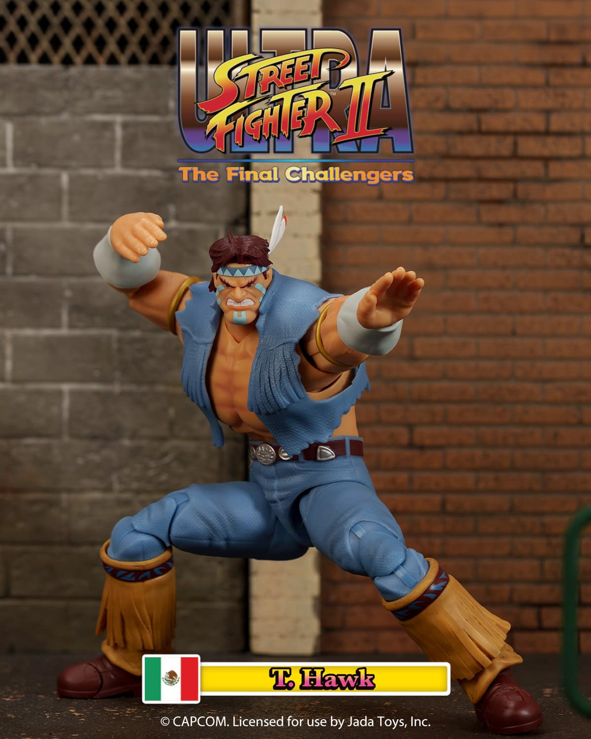 T. Hawk Joins Jada Toys Growing Ultra Street Fighter II Collection