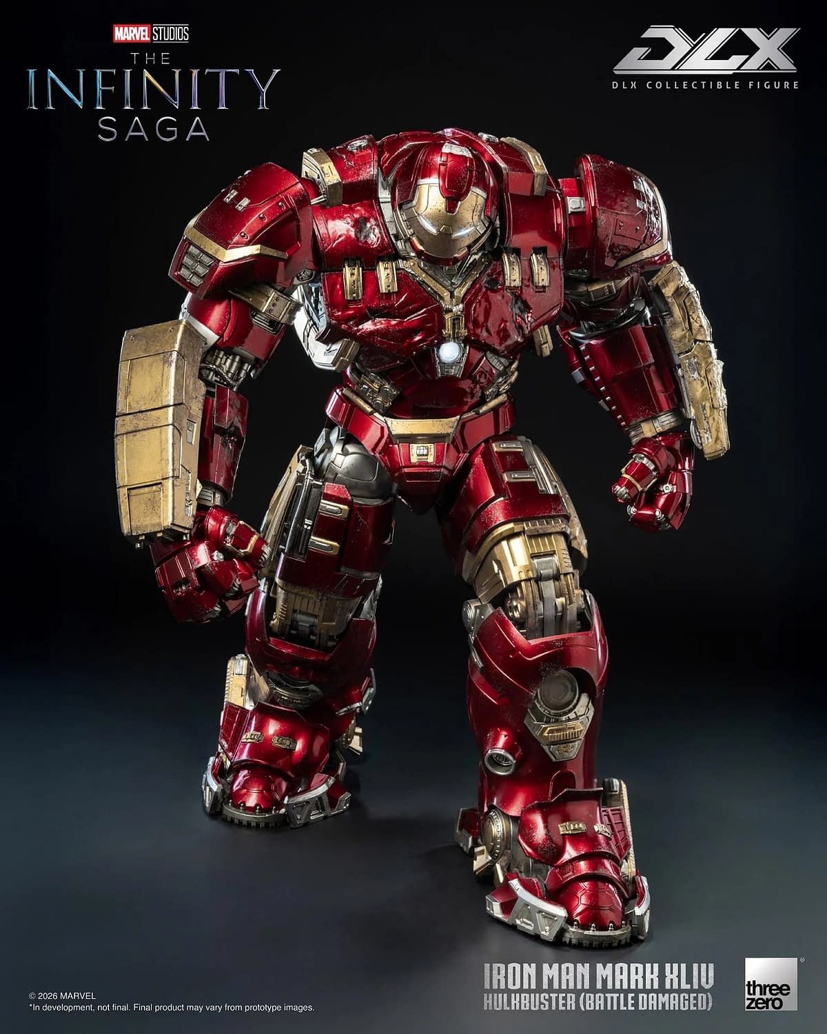 New DLX Iron Man Hulkbuster (Battle Damaged) Arrives from threezero