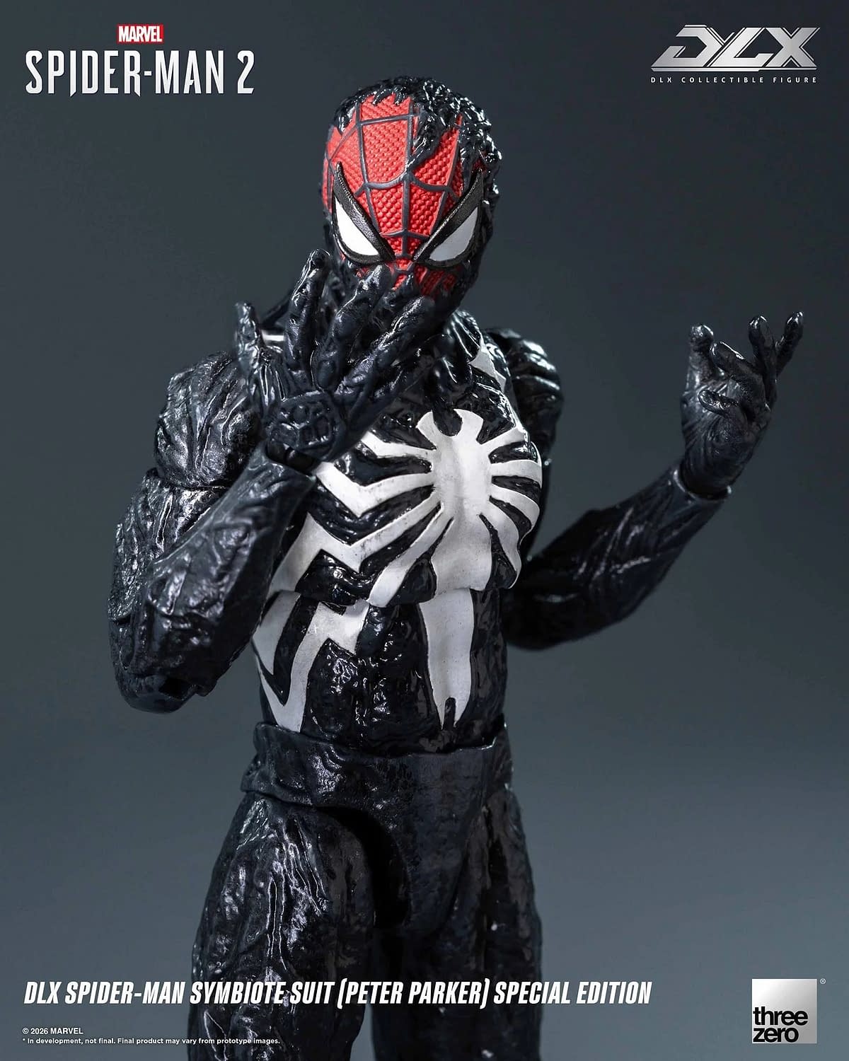 Embrace the Symbiote with threezero's DLX Marvel's Spider-Man 2