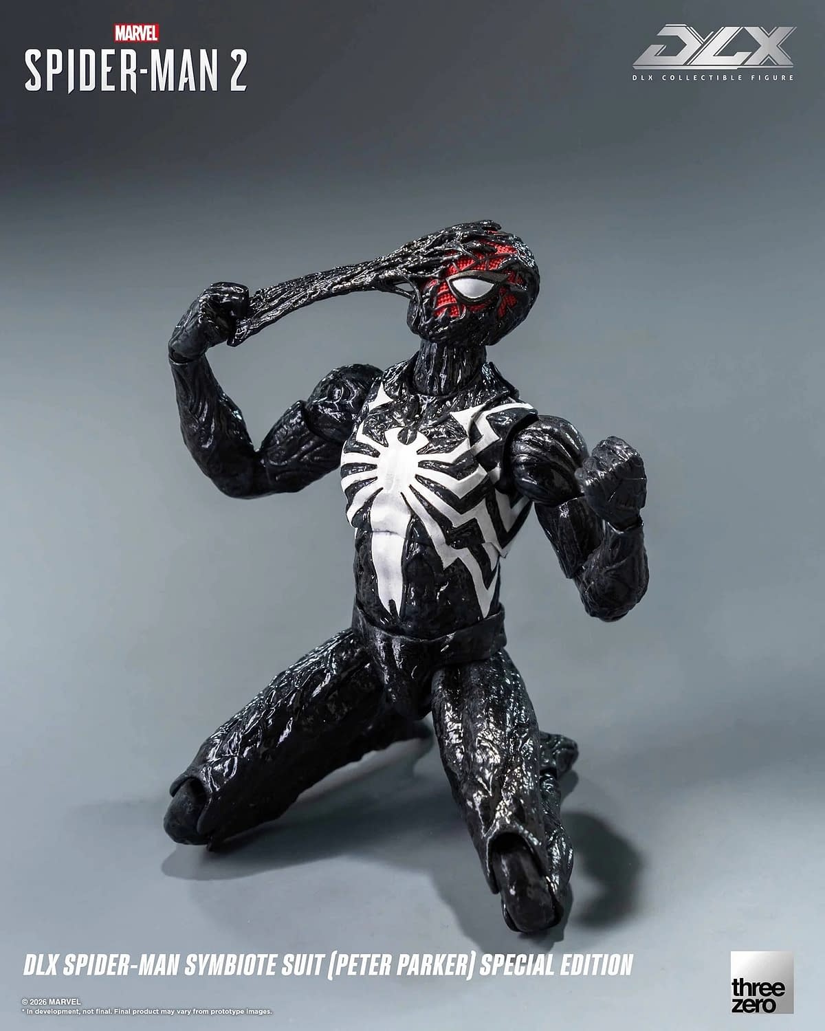 Embrace the Symbiote with threezero's DLX Marvel's Spider-Man 2
