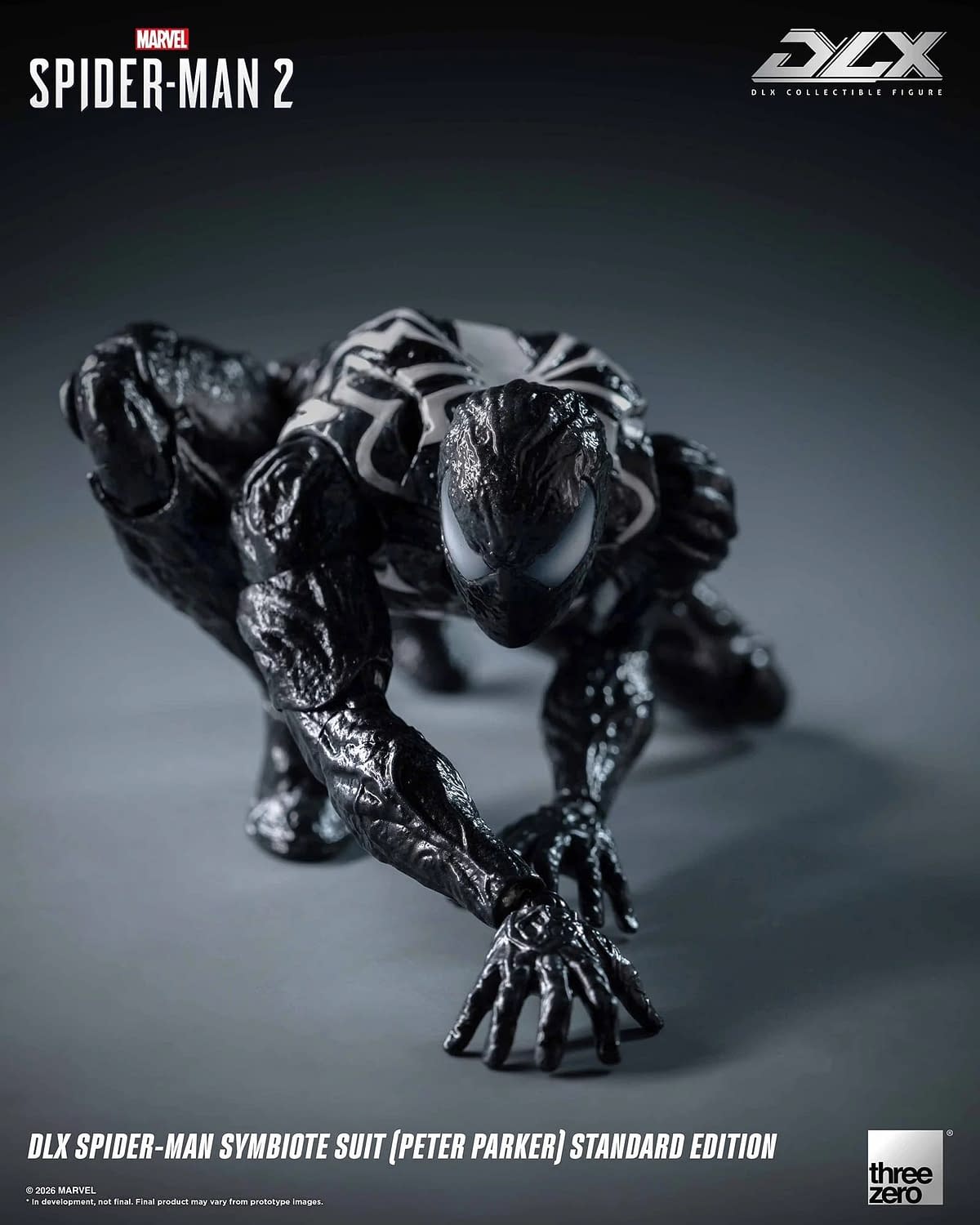 Embrace the Symbiote with threezero's DLX Marvel's Spider-Man 2