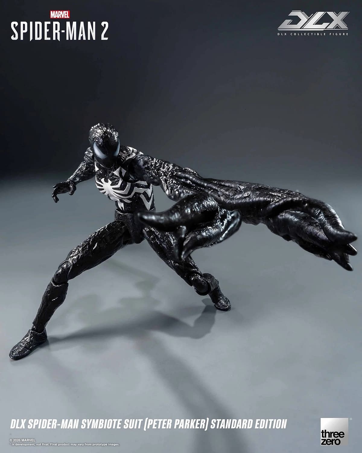 Embrace the Symbiote with threezero's DLX Marvel's Spider-Man 2