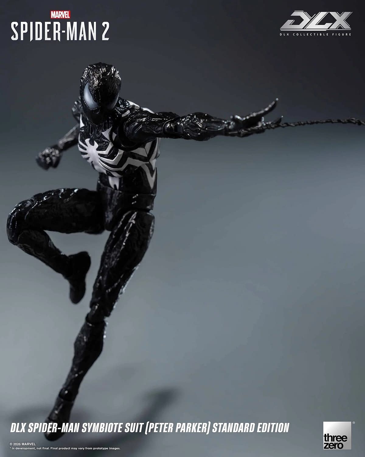 Embrace the Symbiote with threezero's DLX Marvel's Spider-Man 2