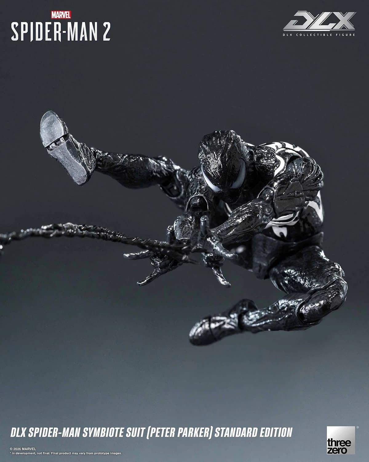 Embrace the Symbiote with threezero's DLX Marvel's Spider-Man 2