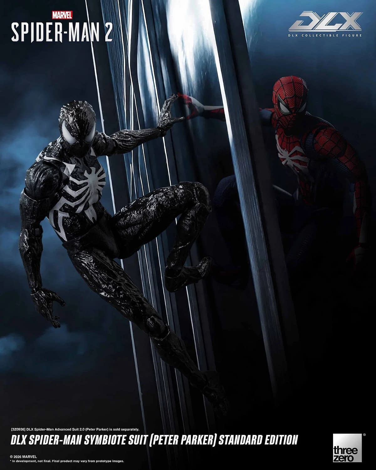 Embrace the Symbiote with threezero's DLX Marvel's Spider-Man 2