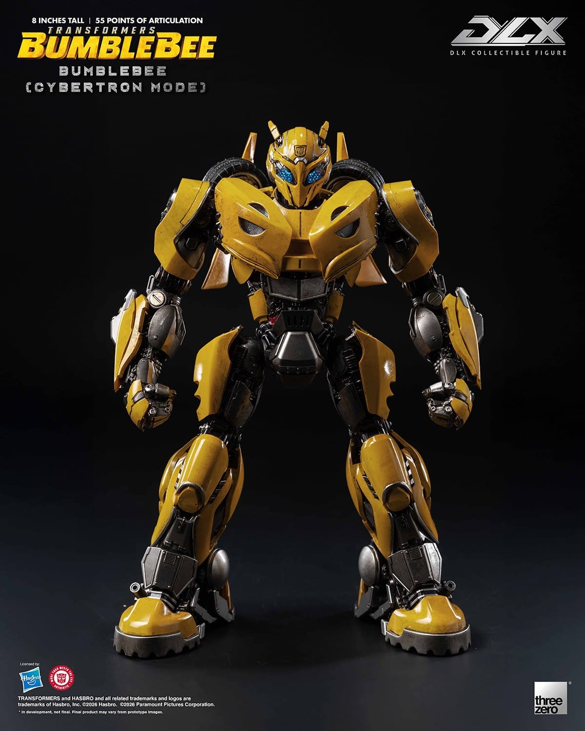 New Transformers DLX Bumblebee (Cybertron) Debuts from threezero