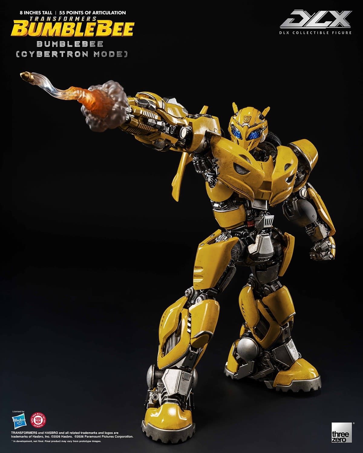 New Transformers DLX Bumblebee (Cybertron) Debuts from threezero