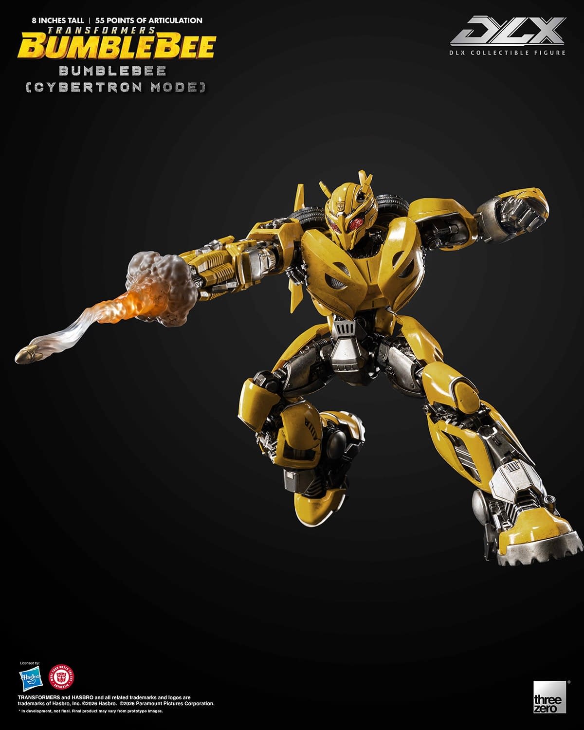 New Transformers DLX Bumblebee (Cybertron) Debuts from threezero
