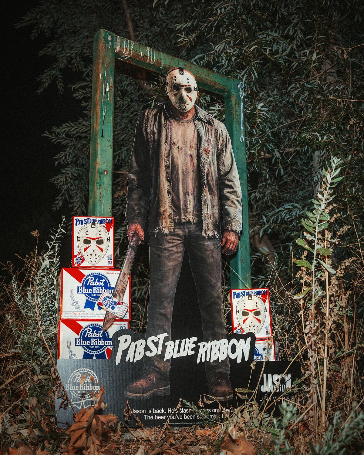 Jason Universe Takes a Stab at Pabst Blue Ribbon with New Collab