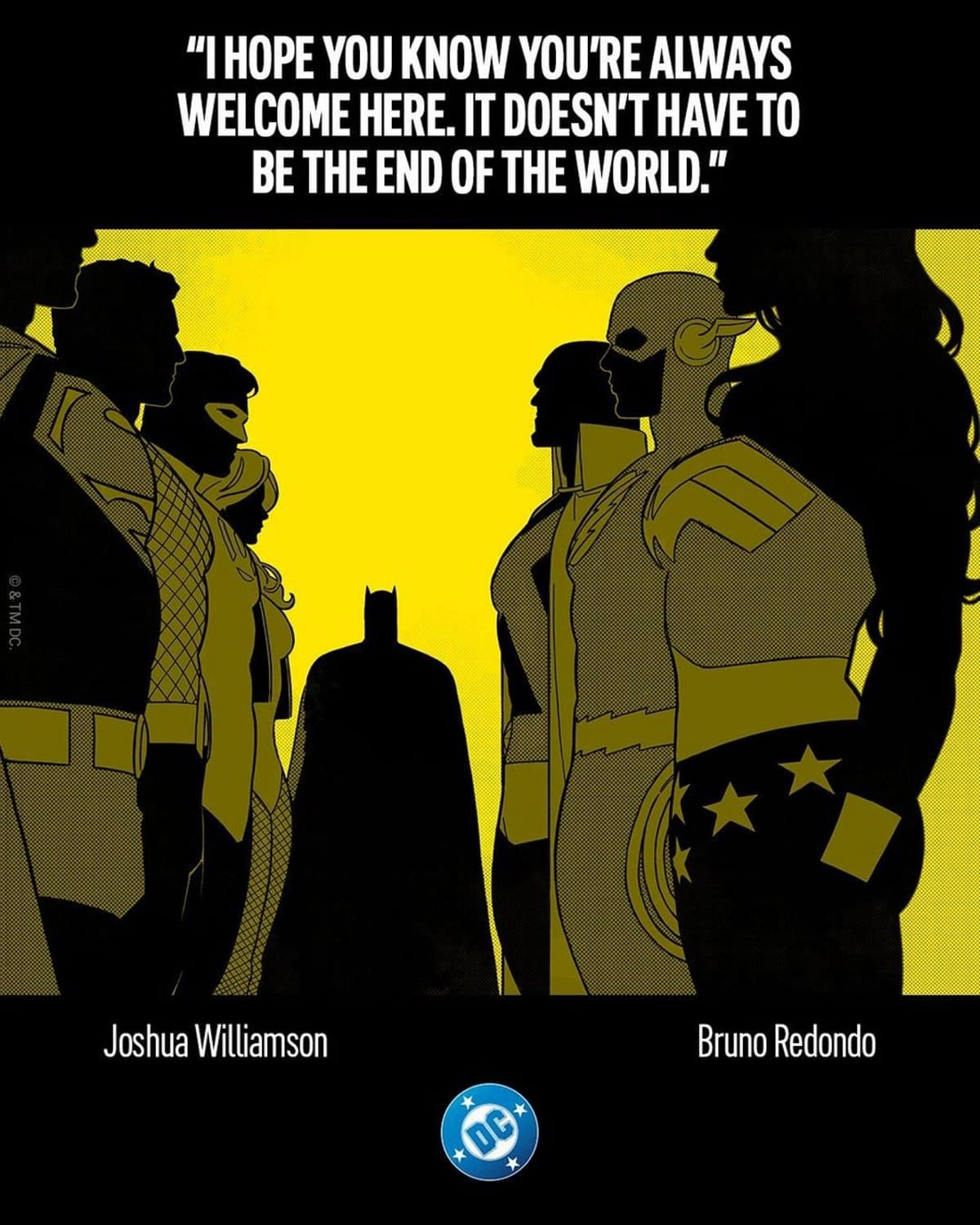 Joshua Williamson & Bruno Redondo: Justice League: Year One For NYCC?