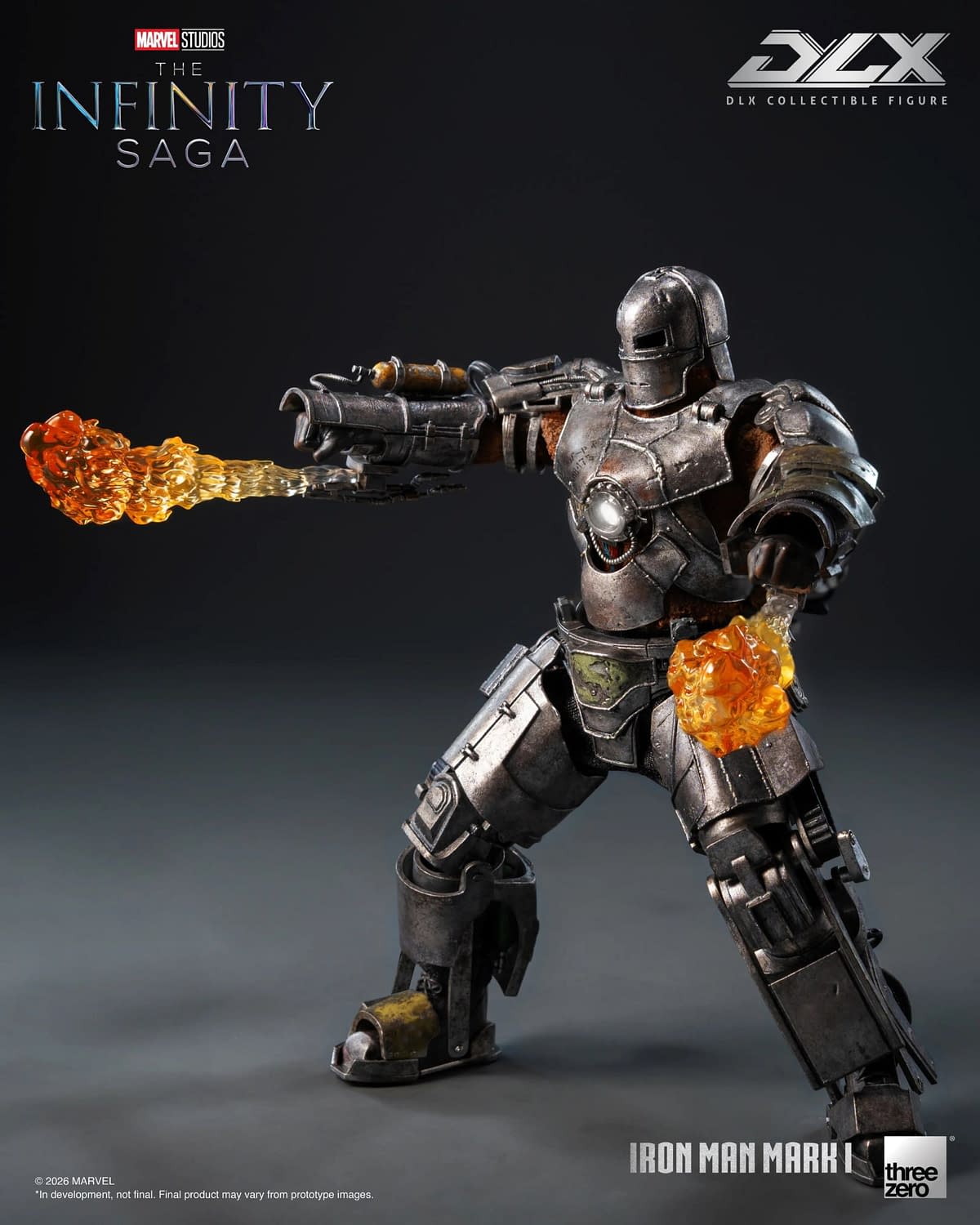 Threezero Exits the Cave with New Marvel DLX Iron Man Mark 1 Figure