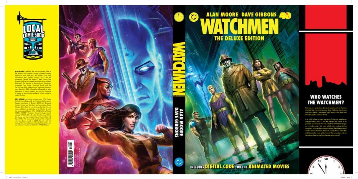 DC Adds Watchmen And V For Vendetta Films To Local Comic Shop Day
