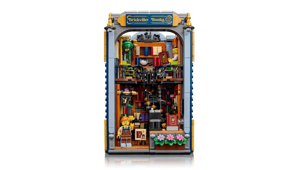 Break the Fourth Wall with LEGO Icons New Bookstore: Book Nook Set
