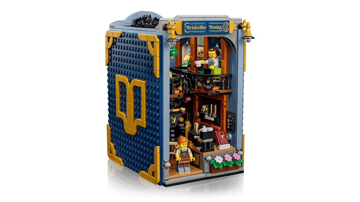 Break the Fourth Wall with LEGO Icons New Bookstore: Book Nook Set