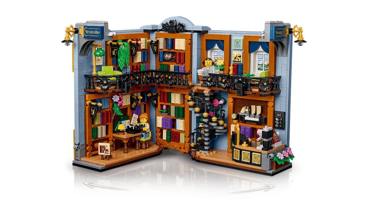 Break the Fourth Wall with LEGO Icons New Bookstore: Book Nook Set