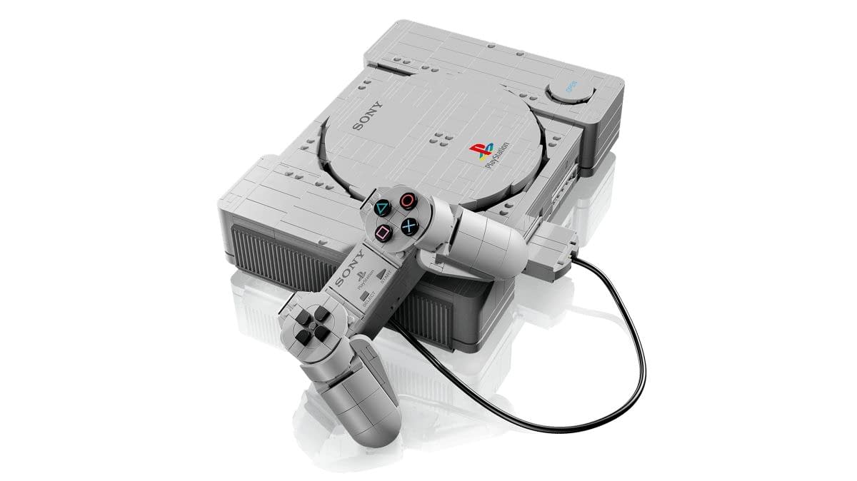 Build Video Game Nostalgia with LEGO New PlayStation One Replica Set