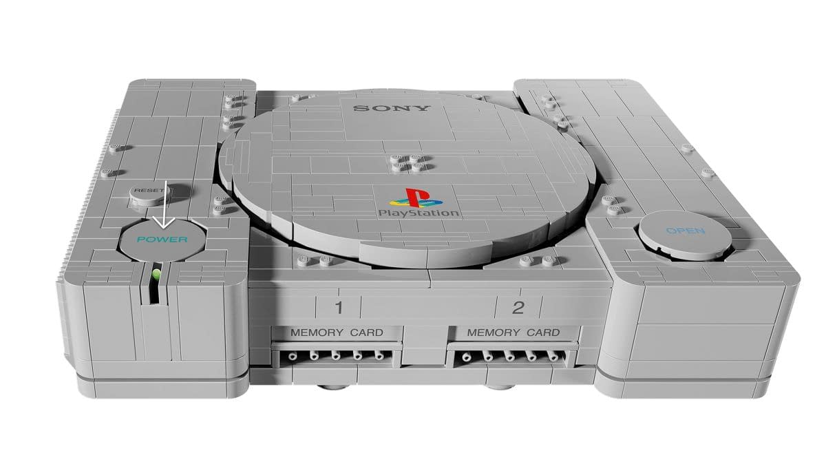 Build Video Game Nostalgia with LEGO New PlayStation One Replica Set
