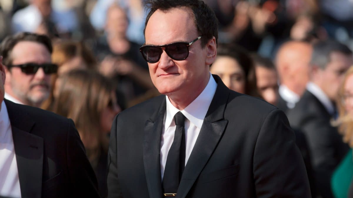Quentin Tarantino attends the premiere of the movie "Once Upon A Time In Hollywood" during the 72nd Cannes Film Festival on May 21, 2019 in Cannes, France.