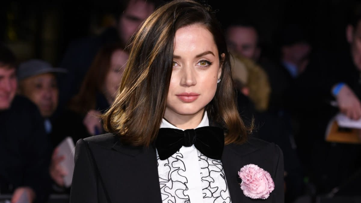 Ana de Armas arriving for the "Knives Out" screening as part of the London Film Festival 2019 at the Odeon Leicester Square, London. Editorial credit: Featureflash Photo Agency / Shutterstock.com