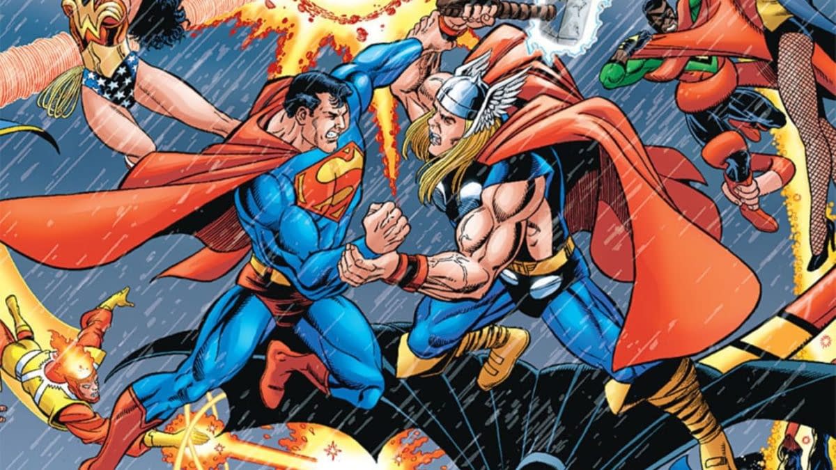Calls For Marvel And DC To Republish JLA/Avengers for George Perez